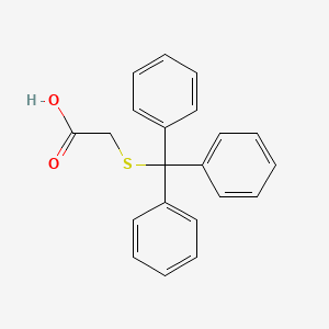molecular formula C21H18O2S B1587632 2-(Tritylthio)acetic acid CAS No. 34914-36-8