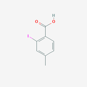 molecular formula C8H7IO2 B1587636 2-Iodo-4-methylbenzoic acid CAS No. 1829-21-6