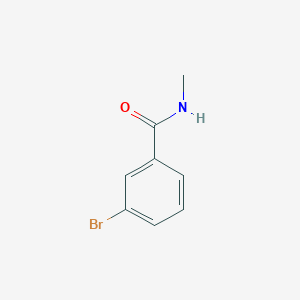 molecular formula C8H8BrNO B1587637 3-bromo-N-methylbenzamide CAS No. 49834-22-2