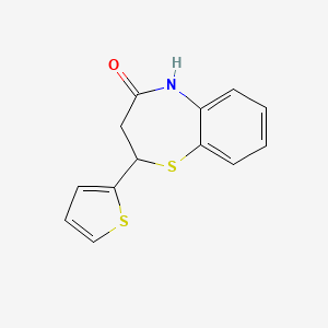 2-(2-thienyl)-2,3-dihydro-1,5-benzothiazepin-4(5H)-one