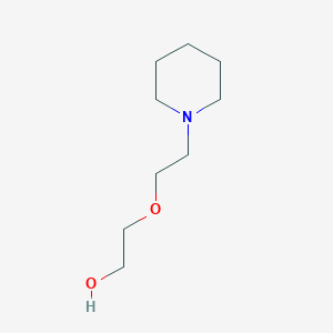 molecular formula C9H19NO2 B1587646 1-[2-(2-HYDROXYETHOXY)ETHYL]PIPERIDINE CAS No. 3603-43-8