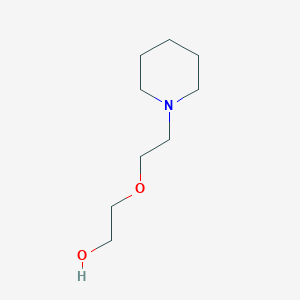 molecular formula C9H19NO2 B1587646 2-(2-(Piperidin-1-yl)ethoxy)ethanol CAS No. 3603-43-8