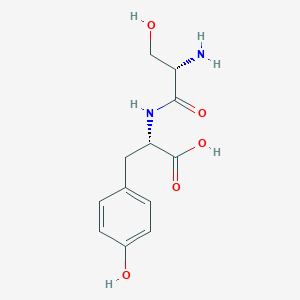 molecular formula C12H16N2O5 B1587647 H-Ser-Tyr-OH CAS No. 21435-27-8