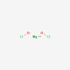 molecular formula Mg(ClO)2<br>Cl2MgO2 B158765 Magnesium hypochlorite CAS No. 10233-03-1