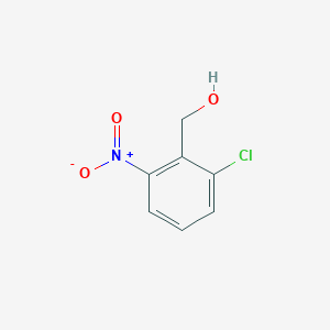 molecular formula C7H6ClNO3 B1587650 2-Chloro-6-nitrobenzenemethanol CAS No. 50907-57-8