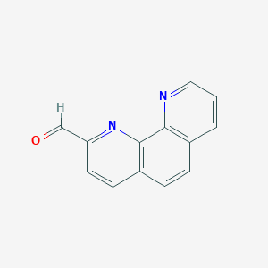 molecular formula C13H8N2O B1587653 1,10-Phenanthroline-2-carbaldehyde CAS No. 33795-37-8