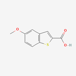 molecular formula C10H8O3S B1587661 5-甲氧基苯并[b]噻吩-2-羧酸 CAS No. 23046-02-8