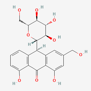 molecular formula C21H22O10 B1587664 Aloin CAS No. 5133-19-7