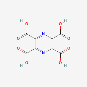 molecular formula C8H4N2O8 B1587665 Pyrazinetetracarboxylic acid CAS No. 43193-60-8