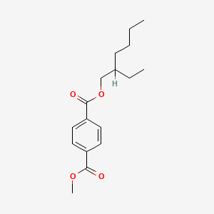 molecular formula C17H24O4 B1587666 2-Ethylhexyl methyl terephthalate CAS No. 63468-13-3