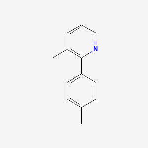 molecular formula C13H13N B1587667 3-Methyl-2-(p-tolyl)pyridine CAS No. 64291-96-9