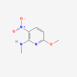 molecular formula C7H9N3O3 B1587673 6-甲氧基-N-甲基-3-硝基吡啶-2-胺 CAS No. 94166-58-2