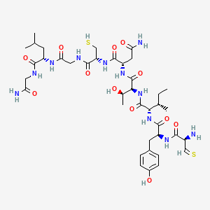 molecular formula C39H61N11O12S2 B1587677 [Thr4,Gly7]OT CAS No. 60786-59-6