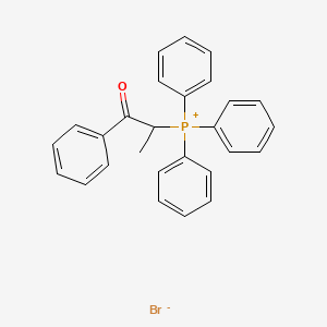 molecular formula C27H24BrOP B1587679 (1-Methyl-2-oxo-2-phenylethyl)triphenylphosphonium bromide CAS No. 2689-63-6