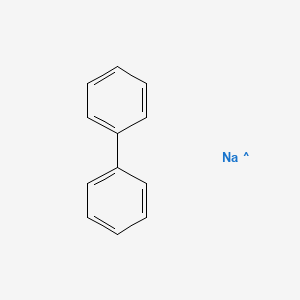 molecular formula C12H11Na B1587680 (1,1'-Biphenyl)sodium CAS No. 5137-46-2