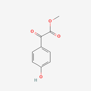 molecular formula C9H8O4 B1587683 Methyl 2-(4-hydroxyphenyl)-2-oxoacetate CAS No. 38250-16-7