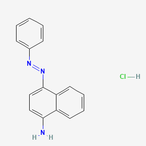 molecular formula C16H14ClN3 B1587687 Alpha-naphthyl red hydrochloride CAS No. 83833-14-1
