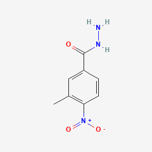 molecular formula C8H9N3O3 B1587695 3-Methyl-4-nitrobenzohydrazide CAS No. 72198-83-5