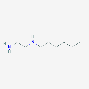 B1587696 N-Hexylethylenediamine CAS No. 7261-70-3