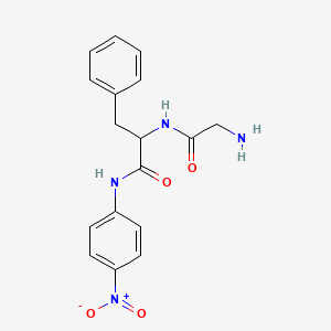 molecular formula C17H18N4O4 B1587703 H-Gly-Phe-Pna CAS No. 21027-72-5