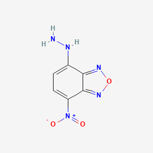 molecular formula C6H5N5O3 B1587704 4-Hydrazino-7-nitrobenzofurazan CAS No. 90421-78-6