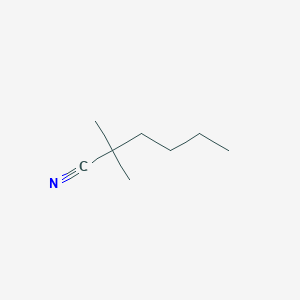 molecular formula C8H15N B1587708 2,2-Dimethylhexanenitrile CAS No. 55897-65-9