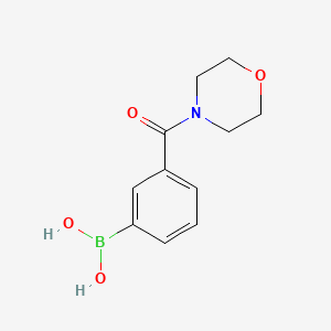 molecular formula C11H14BNO4 B1587711 3-(Morpholine-4-carbonyl)phenylboronic acid CAS No. 723281-55-8