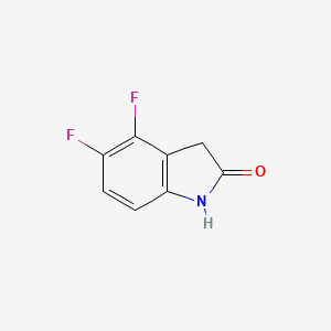 molecular formula C8H5F2NO B1587716 4,5-difluoroindolin-2-one CAS No. 850429-64-0