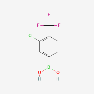 3-Chloro-4-(trifluoromethyl)phenylboronic acid
