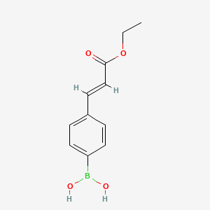molecular formula C11H13BO4 B1587728 4-硼酸乙酯 CAS No. 850568-49-9