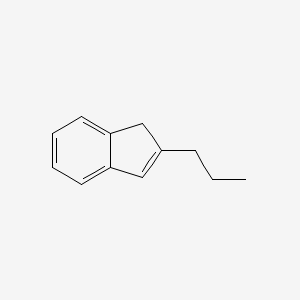 molecular formula C12H14 B1587734 2-Propyl-1H-indene CAS No. 92013-11-1