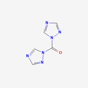 molecular formula C5H4N6O B1587742 Di(1H-1,2,4-triazol-1-yl)methanone CAS No. 41864-22-6