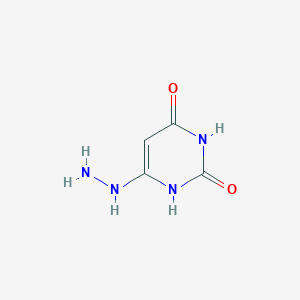 molecular formula C4H6N4O2 B1587744 6-肼基嘧啶-2,4(1H,3H)-二酮 CAS No. 893631-08-8