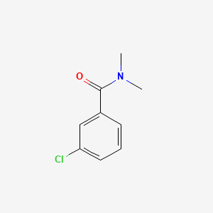 molecular formula C9H10ClNO B1587745 3-chloro-N,N-dimethylbenzamide CAS No. 24167-52-0