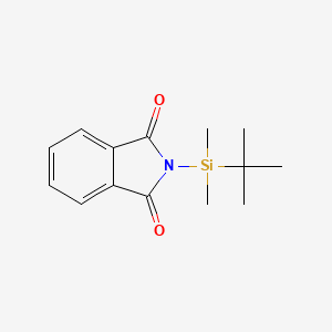 molecular formula C14H19NO2Si B1587747 N-(tert-Butyldimethylsilyl)phthalimide CAS No. 79293-84-8