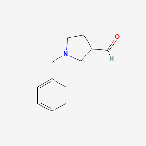 molecular formula C12H15NO B1587749 1-Benzylpyrrolidine-3-carbaldehyde CAS No. 72351-49-6