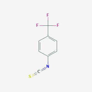 molecular formula C8H4F3NS B158776 4-(Trifluoromethyl)phenyl isothiocyanate CAS No. 1645-65-4