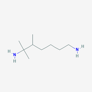 molecular formula C9H22N2 B1587769 5,6-Dimethylheptane-1,6-diamine CAS No. 25620-58-0