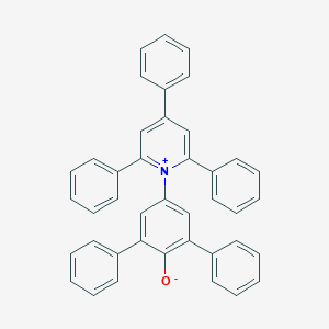 molecular formula C41H29NO B158777 2,6-二苯基-4-(2,4,6-三苯基-1-吡啶鎓基)苯酚盐 CAS No. 10081-39-7