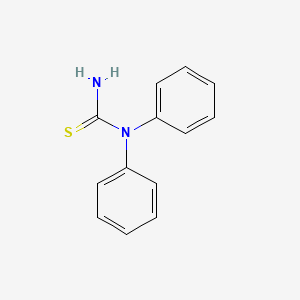 molecular formula C13H12N2S B1587770 1,1-Diphenyl-2-thiourea CAS No. 3898-08-6