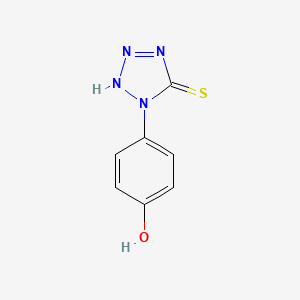 molecular formula C7H6N4OS B1587771 1-(4-Hydroxyphenyl)-5-mercaptotetrazole CAS No. 52431-78-4