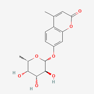molecular formula C16H18O7 B1587773 4-Methylumbelliferyl beta-L-fucopyranoside CAS No. 72601-82-2