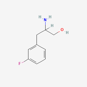 molecular formula C9H12FNO B1587774 2-Amino-3-(3-fluorophenyl)propan-1-ol CAS No. 35373-68-3