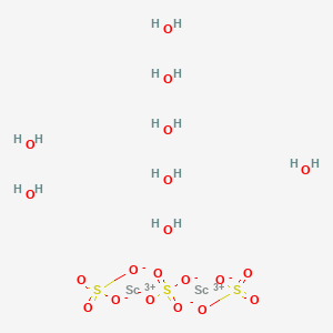 molecular formula H16O20S3Sc2 B1587777 Scandium(III) Sulfate Octahydrate CAS No. 52788-54-2