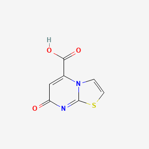 B1587786 7-Oxo-7H-[1,3]thiazolo[3,2-a]pyrimidine-5-carboxylic acid CAS No. 33304-84-6
