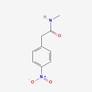 molecular formula C9H10N2O3 B1587788 N-甲基-2-(4-硝基苯基)乙酰胺 CAS No. 98245-61-5