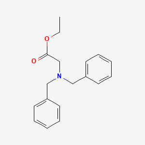 molecular formula C18H21NO2 B1587795 Ethyl 2-(dibenzylamino)acetate CAS No. 77385-90-1