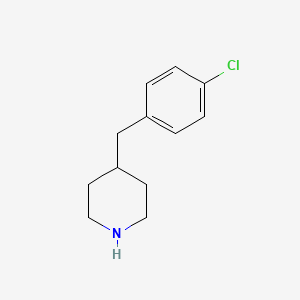 molecular formula C12H16ClN B1587799 4-(4-Chlorobenzyl)piperidine CAS No. 36938-76-8