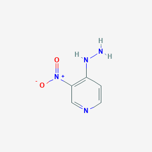 molecular formula C5H6N4O2 B1587815 4-Hydrazino-3-nitropyridine CAS No. 33544-42-2