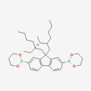 2-[7-(1,3,2-Dioxaborinan-2-yl)-9,9-bis(2-ethylhexyl)fluoren-2-yl]-1,3,2-dioxaborinane